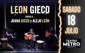 Leon Gieco en Teatro Metro