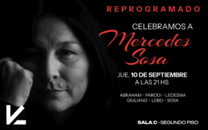 Celebramos a Mercedes Sosa | REPROGRAMADO