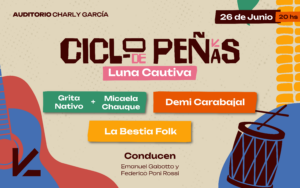 Ciclo de peñas Junio - Casa Metro
